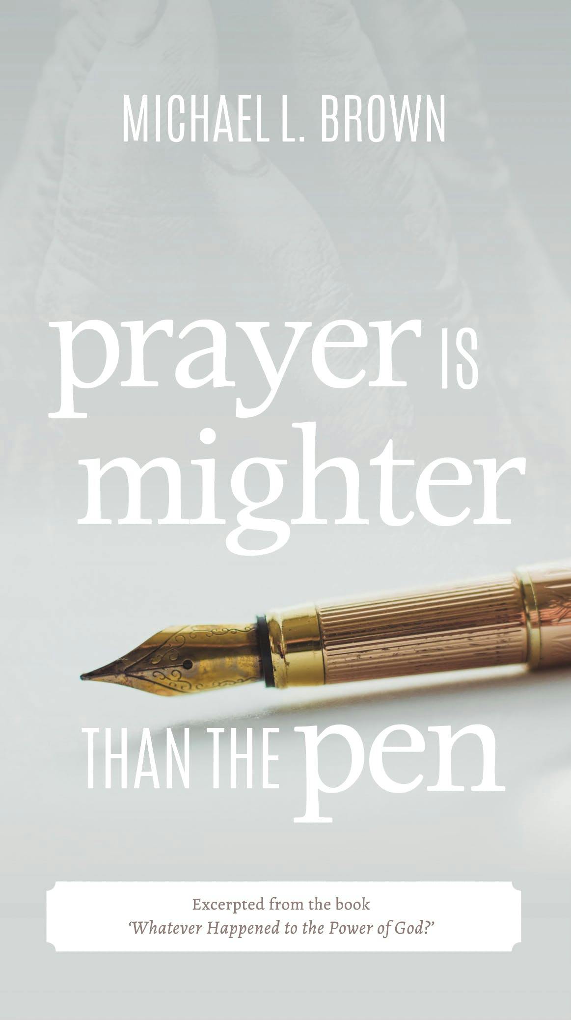 prayer is mighter